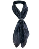Ensemble Carré de soie et clip Nocturne - Soierie Huo