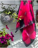 Foulard carré de soie Émotion - Soierie Huo