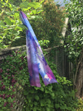 Écharpe de soie érable violet - Soierie Huo