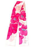 Éclat grenade silk scarf - Soierie Huo