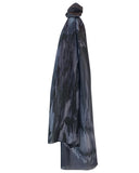 Silk Scarf Black Wave - Soierie Huo