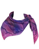Foulard carré de soie Espiritus - Soierie Huo