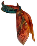 Foulard carré de soie Les grandes chaleurs - Soierie Huo