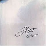 White silk scarf with sea flowers - Soierie Huo