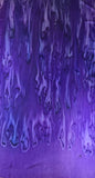 Paréo de soie coulé violet - Soierie Huo