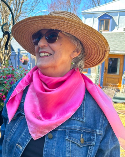 Foulard carré de soie Luxure (Copie)
