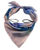 Masque, Couvre visage en soie Bruine - Soierie Huo