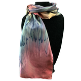 Warm cast silk scarf - Soierie Huo
