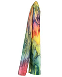Warm cast silk scarf - Soierie Huo